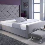 Grey Button Bed | Arabella Bed Frame for Sale – Buy Now