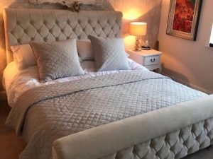 Double Ottoman Sleigh Bed