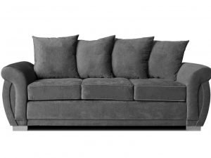 Molly Dark Grey Fabric Sofa